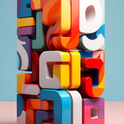 3d-rendering-abstract-geometric-shape